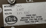 Trek 565 ESVM Electrostatic Voltmeter 115 VAC With Probe 450PBAS