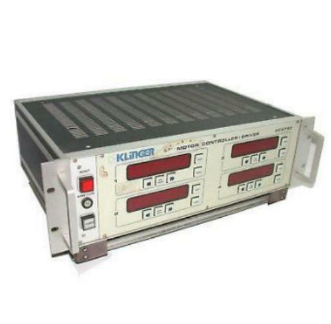 KLINGER DSC750 MOTOR CONTROLLER / DRIVER 4 AXES W/ DISPLAY - SOLD AS IS