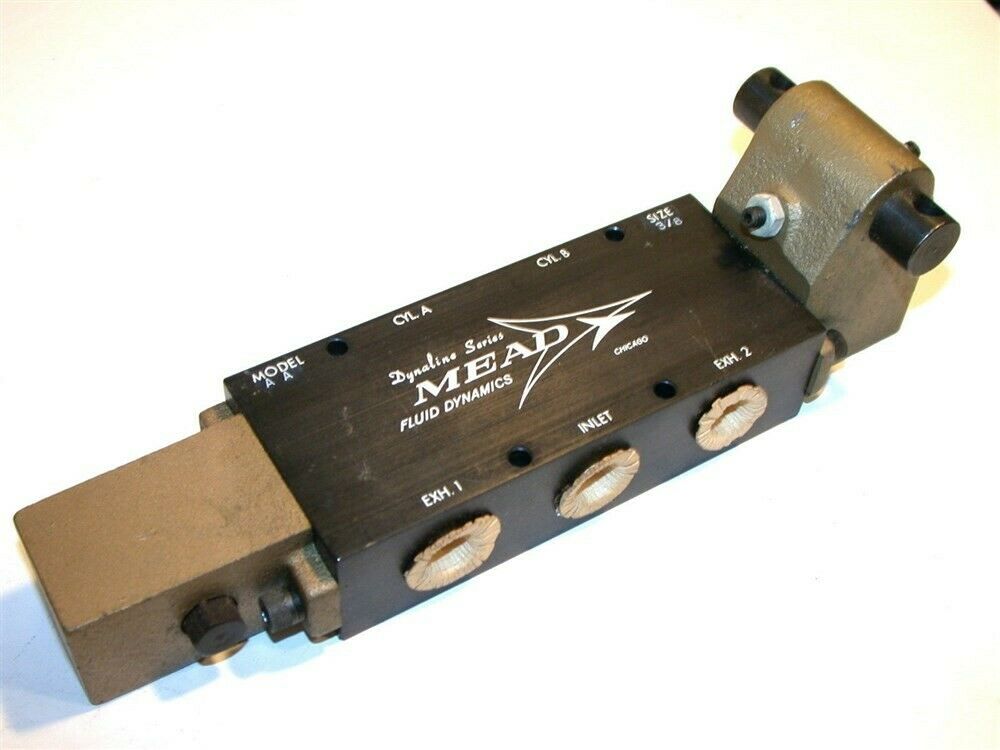 UP TO 3 NEW MEAD DYNALINE SERIES FLUID DYNAMICS CONTROL VALVES MODEL A