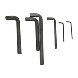 Allen Wrench Set 6 Piece Jumbo Hex Key Standard SAE 1" (2)7/8 1/2 1/4 7/32