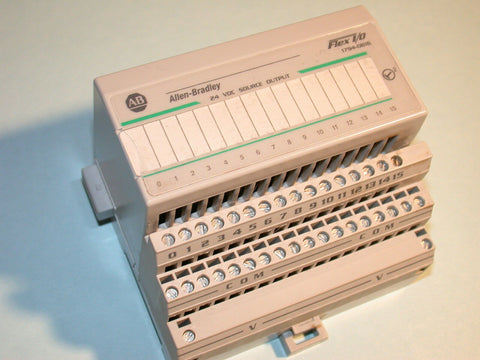 6 ALLEN BRADLEY FLEX I/O 24VDC 1794-OB8 & 1794-TB3