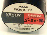 Oriental Motor Vexta  PH2610-03  2-Phase Stepping Motor 24 VDC 0.47 Amp