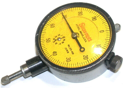 Starrett .01mm Dial Indicator Revolution Counter Model 25-481