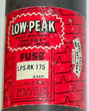 NEW COOPER BUSSMAN 175 AMP LOW PEAK TIME DELAY  FUSE MODEL  LPS-RK175