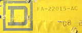 Square D FA22015AC 2-Pole I-Line Circuit Breaker 15A 240VAC 1 Phase Plug-In