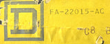 Square D FA22015AC 2-Pole I-Line Circuit Breaker 15A 240VAC 1 Phase Plug-In
