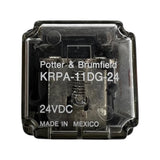 Lot of (2) Potter & Brumfield KRPA-11DN-24 Relay 24VDC 250VAC 10A 1/3HP