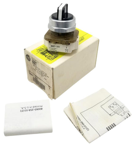 Allen Bradley 800T-J91 Selector Switch Series T NEMA Type 4, 13 3 Position