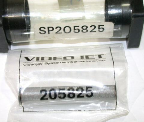 UP TO 4 NEW VIDEOJET 10 MICRON STAINLESS FILTER ELEMENTS 205825