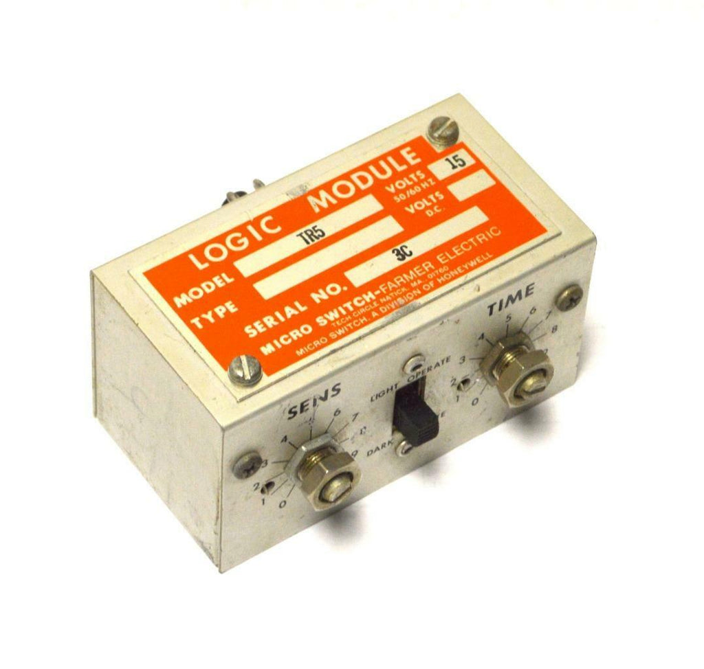 MICRO SWITCH-FARMER ELECTRIC TR5 LOGIC MODULE 15 VOLTS