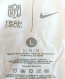 Nike NFL Team Apparel Men's Baltimore Ravens White Short Sleeve Shirt Size Large