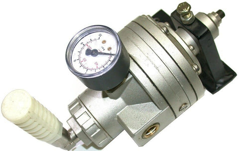 SMC AIR IL BOOSTER RELAY 1/4" NPT w/ BRACKET GAUGE