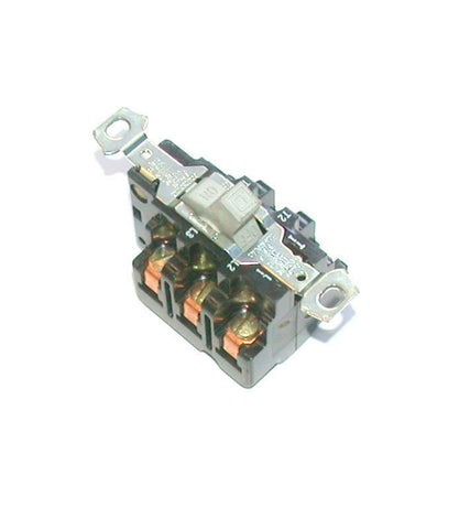 Square D  2510K0-2   MANUAL  MOTOR STARTER SWITCH 3-POLE 20 AMP 600 VAC