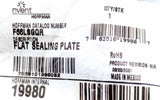 Nvent Hoffman F66LSGQR Flat Sealing Plate Galvanized Steel