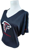Nike Dri-Fit Women's Atlanta Falcons Football Black Short Sleeve Shirt Size XXL