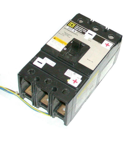 SQUARE D  KHF3620022DC2315  3-POLE CIRCUIT BREAKER 200 AMP 500 VAC