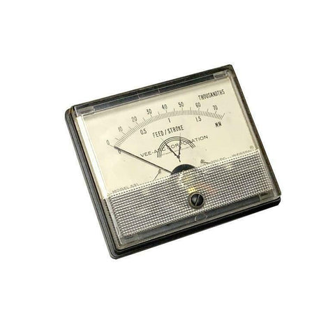 Weston Vee-Arc Corp. 531 Panel Meter 0-75 Feed 0-2 Stroke