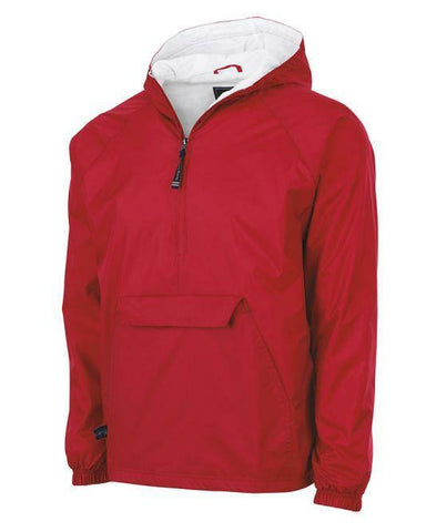 NEW CHARLES RIVER APPAREL 8905 YOUTH CLASSIC PULLOVER JACKET RED SIZE XL