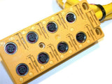 UP TO 2 TURCK EUROFAST RECEPTACLE MULTIBOX VB 80-5 WITH CABLE