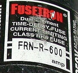 New Bussman Fusetron  FRN-R-600  Time Delay 600 Amp Fuse 600 VAC