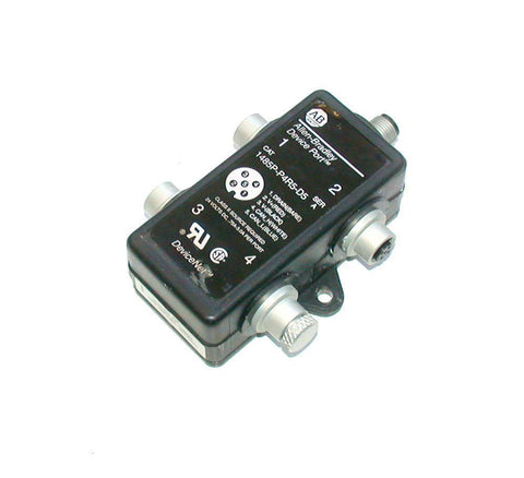 ALLEN BRADLEY DEVICENET DEVICE PORT  1485P-P4R5-D5   4-PORT SERIES A  24 VDC