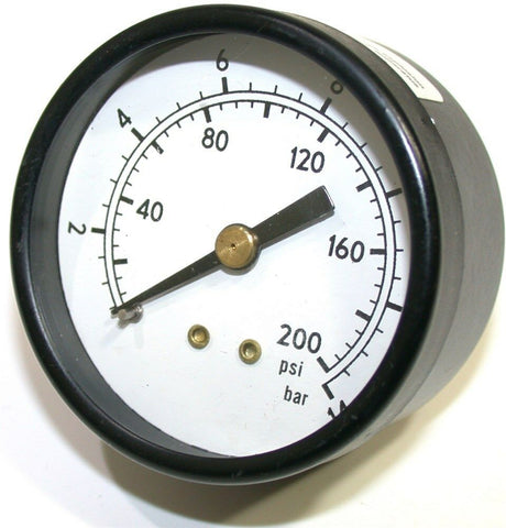 New 2" Dial Utility Pressure Gauge 1/4" Npt 0 - 200 Psi 0-14Bar -12 Available