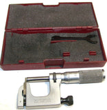 Starrett 0-1" Anvil .001" Micrometer #220CFL w/case