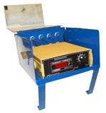 OMEGA 115 TF THERMOCOUPLE THERMOMETER W/ 10 INPUTS IN CUSTOM ENCLOSURE