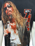 Anvil Men's Rob Zombie 2010 Tour Graphic Black Short Sleeve Shirt Size Large