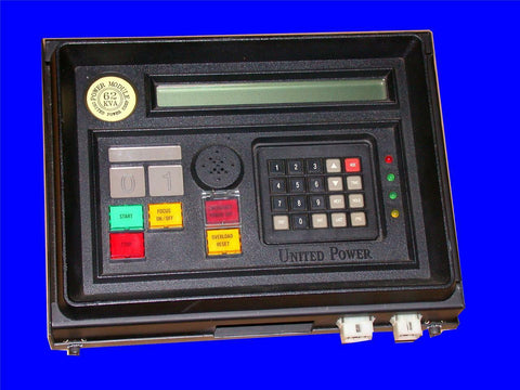 UNITED POWER CORP 62 KVA OPERATOR INTERFACE MODULE DB9-M DISPLAY PCB 10004