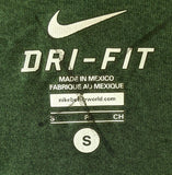 Nike Dri-Fit Men's Green Bay Packers NFL Football Green Short Sleeve Shirt Small