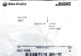 Allen-Bradley 800T-X558 Aluminum Switch Legend Plate Up-OFF-Down