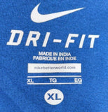 Nike Dri-Fit Men's Indianapolis Colts Engineered Blue Short Sleeve Shirt Size XL