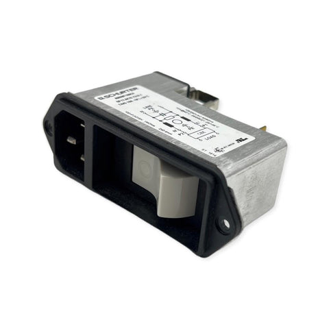 Schurter DF12/0470.7210.1 Power Entry Module w/ Circtuit Breaker & Power Switch