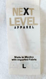 Next Level Apparel Men's Kings Of Leon Bird On Skull Graphic White Shirt Size L