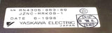 New Yaskawa Electric  JZNC-MRK09-1  Rack Backplane Circuit Board