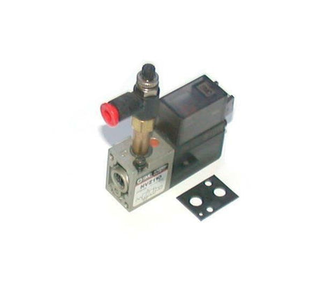 SMC  NVZ110   SOLENOID VALVE 24 VDC 0-100 PSI  SCREWS,GASKET AND FLOW CONTROL