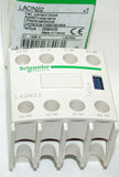 Schneider Auxiliary Contact, 10A, 4P, 600VAC Max LADN22 NIB
