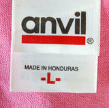 Anvil Men's Ron Jon Surf Shop Spring Break 2012 Cocoa Beach FL Pink Shirt Size L