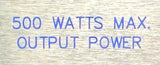 Power-One SPM2D1D1 Power Supply 500W
