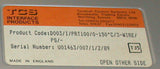 TURNBULL TCS INPUT CONVERTER MODEL D003/I/PRT/100/0-150/3-WIRE/PS/-