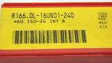 10 Sandvik Threading Carbide Inserts R166.0L-16UN01-240 1020 New
