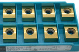 Lot of 8 New Ingersoll Carbide Tin Coated Milling Inserts LNE425-A4