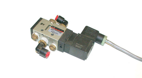 SMC SOLENOID VALVE ASSEMBLY 24 VDC  MODEL NVF3130  (2 AVAILABLE)