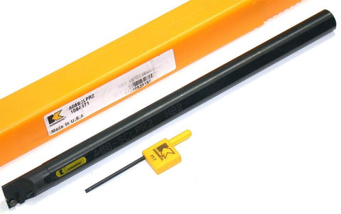 Kennametal 1/2" Diameter 8" OAL Indexable Boring Bar A08RSCLPR2 New