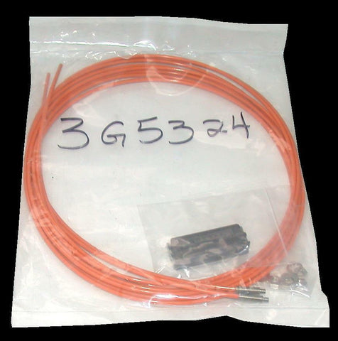 NEW GENERIC  3G5324  FIBER OPTIC CABLE SET W/HARDWARE AND CUTTER