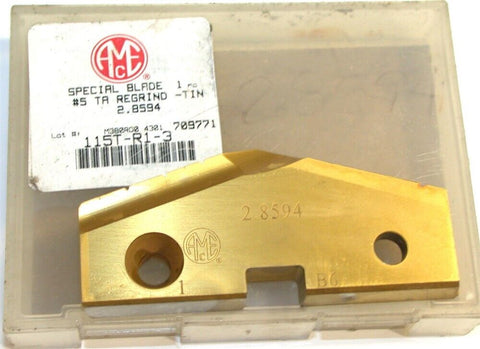 Allied Machine Original T-A 2.9844" Spade Drilling Insert 115T-R1-3