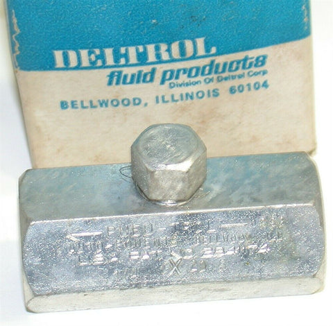 Deltrol Pneu-trol 1/4" Steel Needle Valves CM20S New