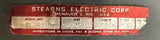 General Electric 5K42HG2696 Motor 1/2 HP 230/460V 3 Phase w/ Stearns B-612591