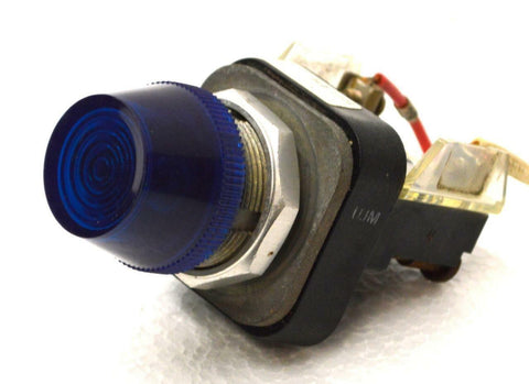 Allen Bradley 800T-Q10 Blue Pilot Light Series N 120 Volts (2 Available)
